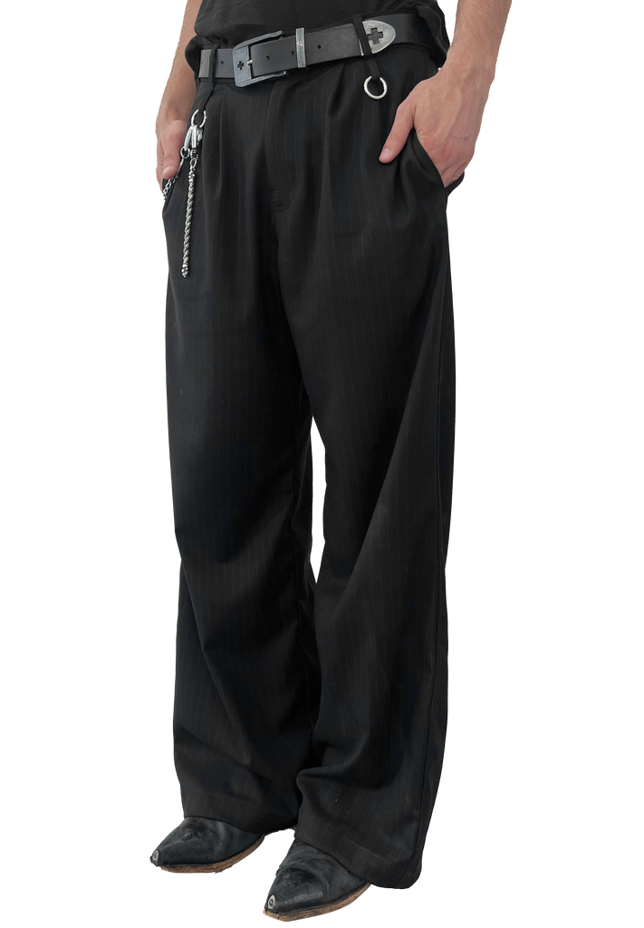 MOBSTER [BLACK PINSTRIPE]
