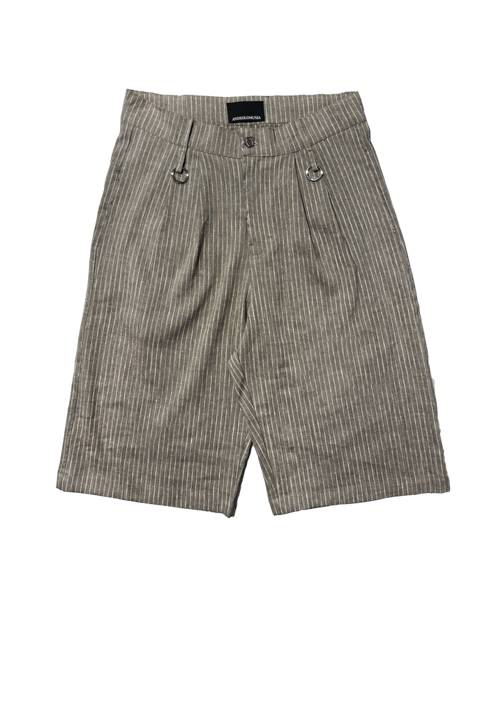 MOBSTER SHORTS [PINSTRIPE]