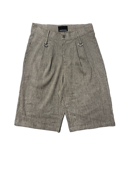 MOBSTER SHORTS [PINSTRIPE]