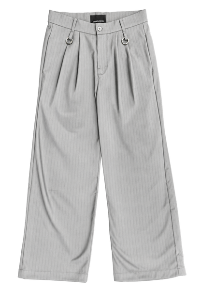 MOBSTER [GREY PINSTRIPE]