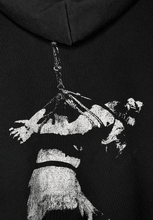 Load image into Gallery viewer, &#39;Shibari&#39; Hoodie | Faded Black
