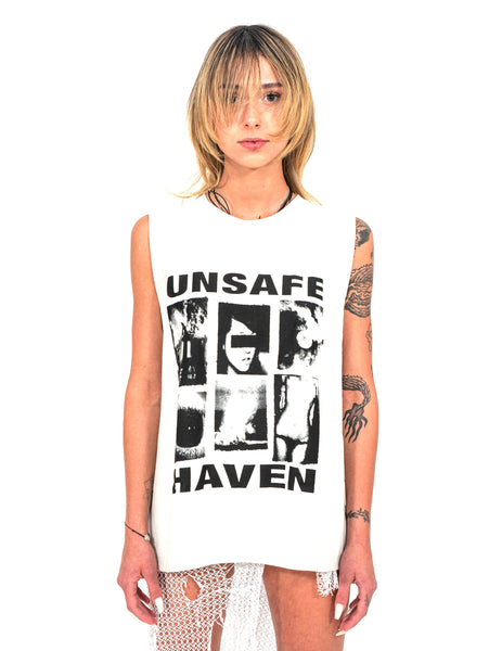 'UNSAFE HAVEN' - Tanktop